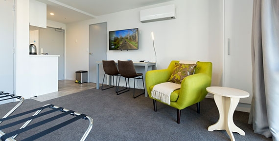 flatscreen Smart TV in the lounge